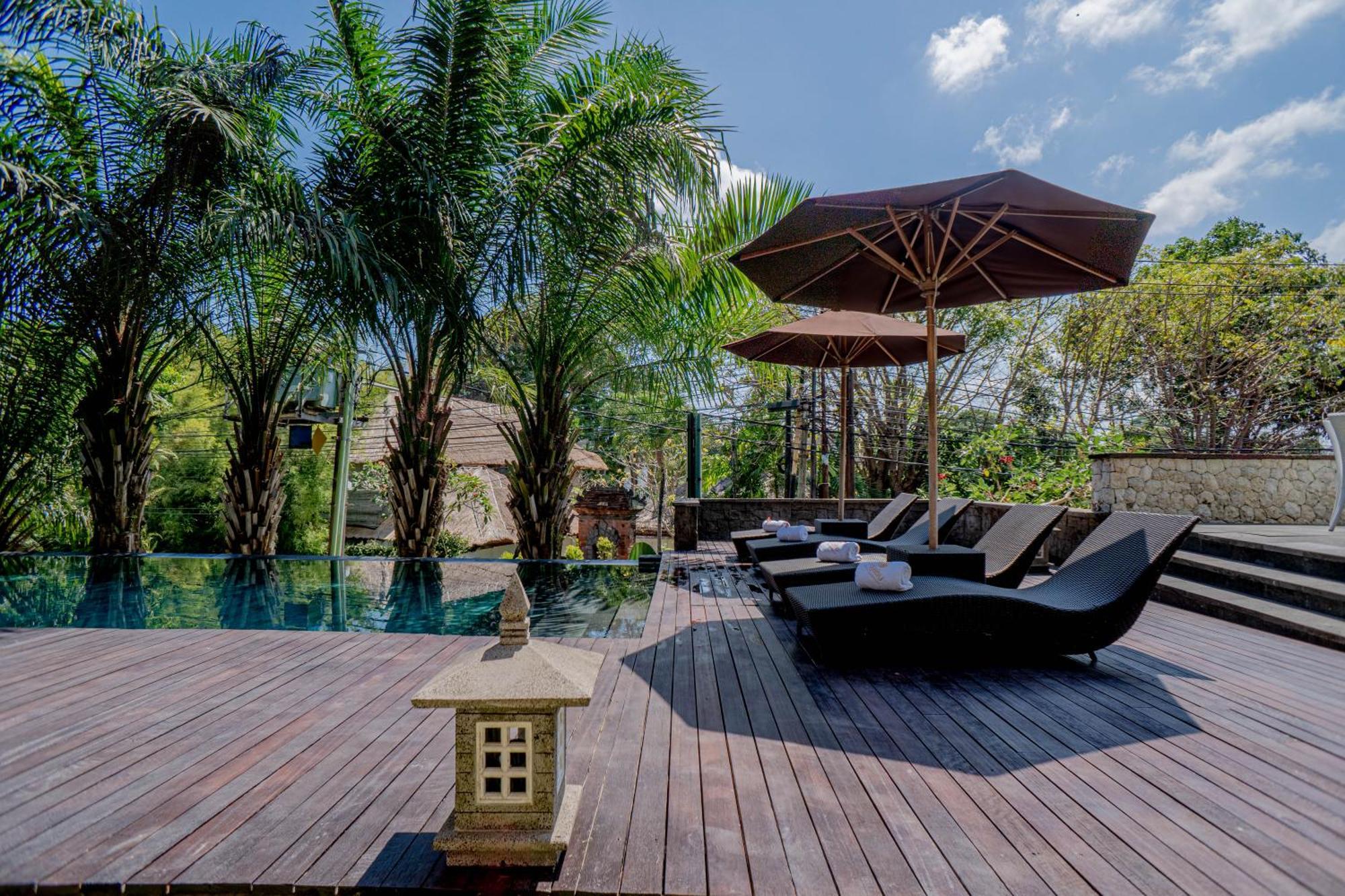 Djabu Echo Beach Hotel Чангу Экстерьер фото